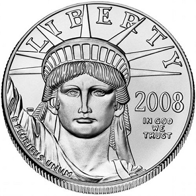 1/10 oz American Platinum Eagle Coin