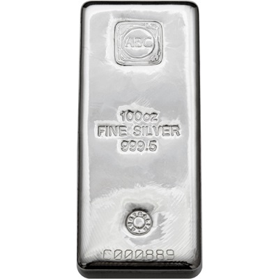 100 oz ABC Silver Bar