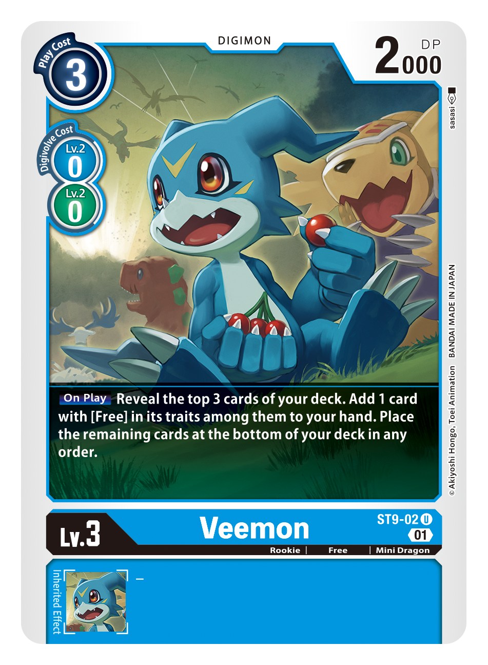 Veemon - ST9-02 - U
