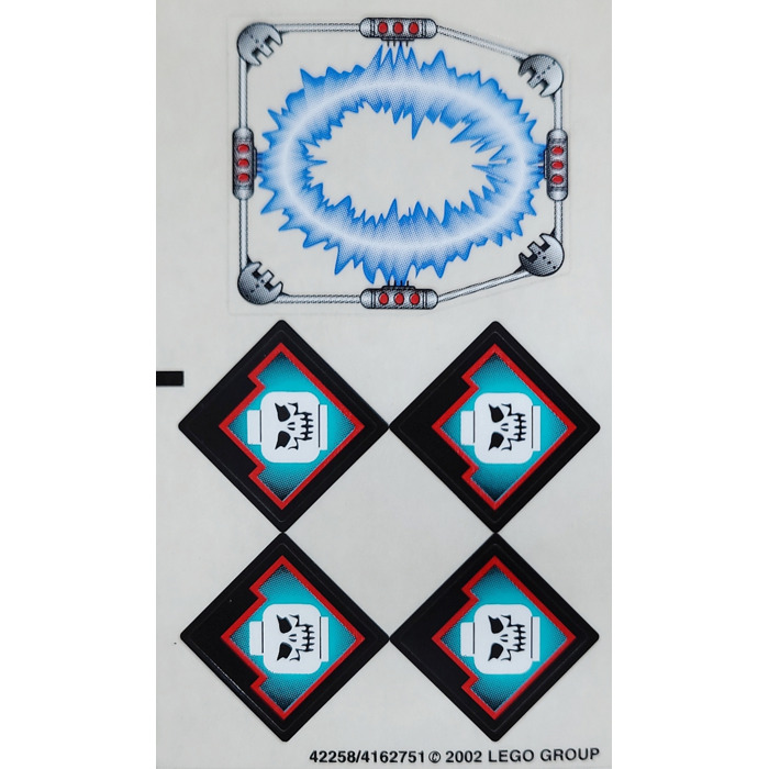 LEGO Sticker Sheet for Set 4795 (42258)