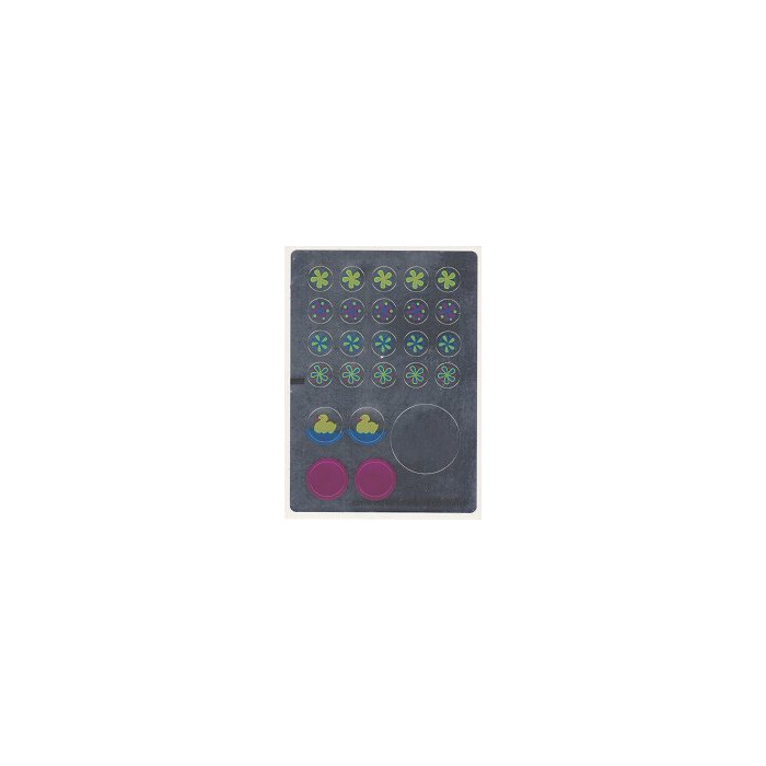 LEGO Sticker Sheet for Set 7586 (62318)