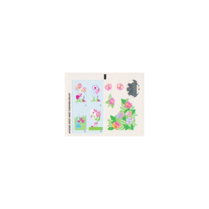 LEGO Sticker Sheet for Set 7579 (54706)