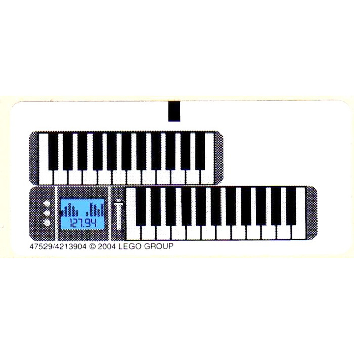 LEGO Sticker Sheet for Set 5942 (47529)