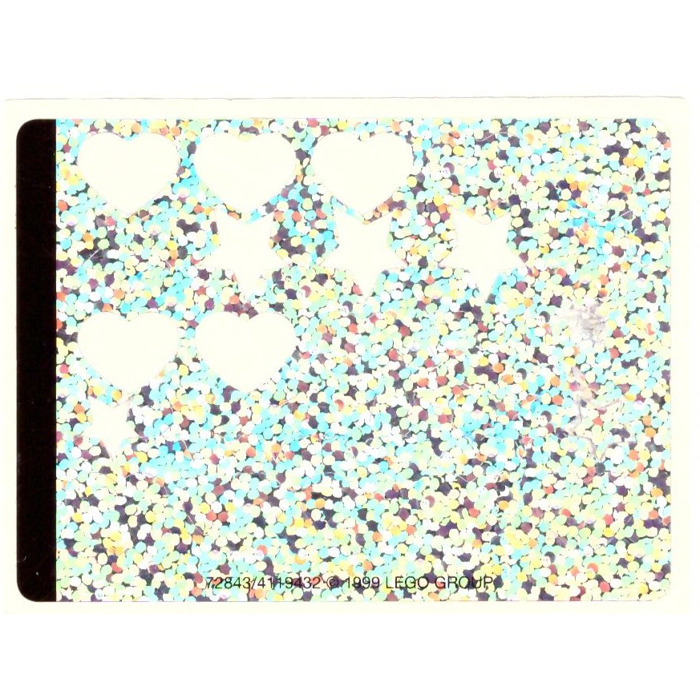 LEGO Sticker Sheet for Set 5801 / 5808 (72843)