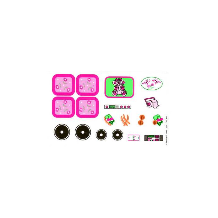LEGO Sticker Sheet for Set 5895 (71311)