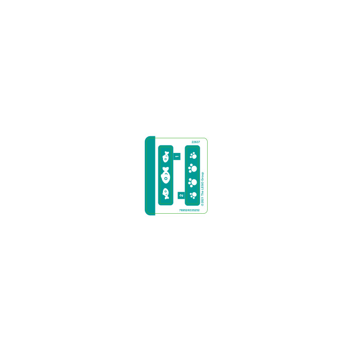 LEGO Sticker Sheet for Set 40441 (76952)