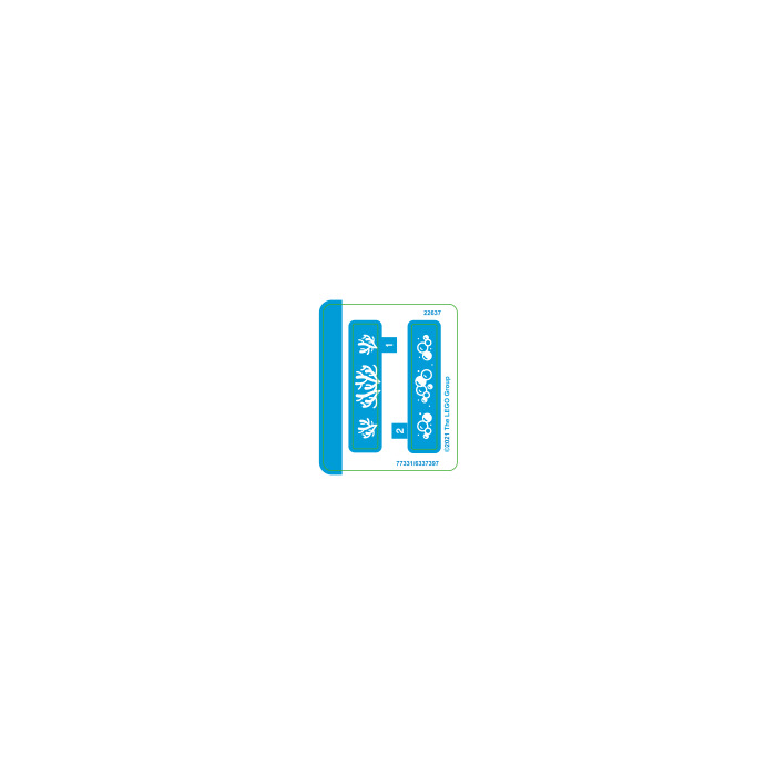 LEGO Sticker Sheet for Set 40442 (77331)