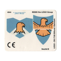 LEGO Sticker Sheet for Set 4944