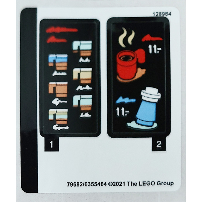 LEGO Sticker Sheet for Set 40488 (79682)
