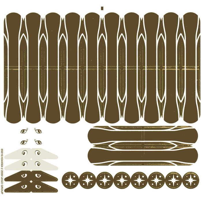 LEGO Sticker Sheet for Set 10196 (85616)