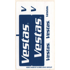 LEGO Sticker Sheet for Set 4999 (63551)