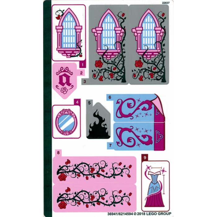 LEGO Sticker Sheet for Set 41152 (36941)