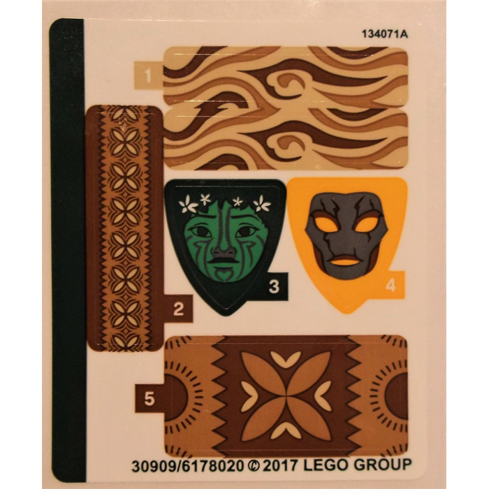 LEGO Sticker Sheet for Set 41150 (30909)