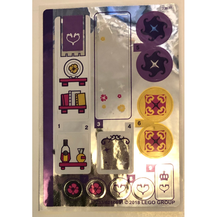 LEGO Sticker Sheet for Set 40307 (37233)