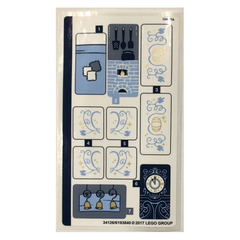 LEGO Sticker Sheet for Set 41146 (34126)