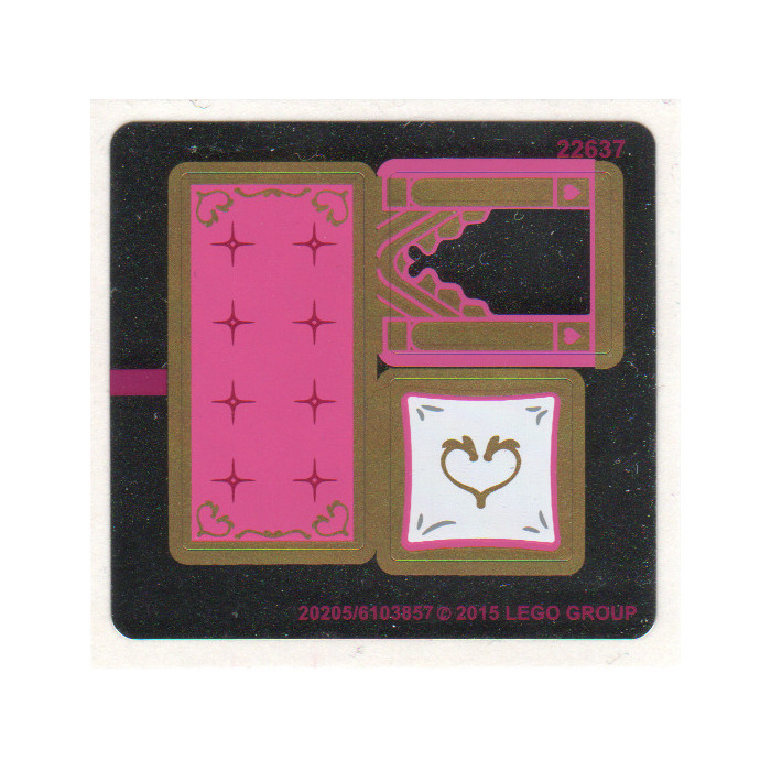 LEGO Sticker Sheet for Set 41060 (20205 / 20206)