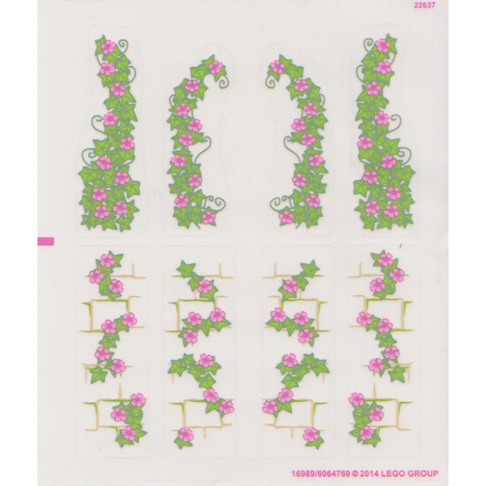 LEGO Sticker Sheet 2 for Set 41055 (16989)