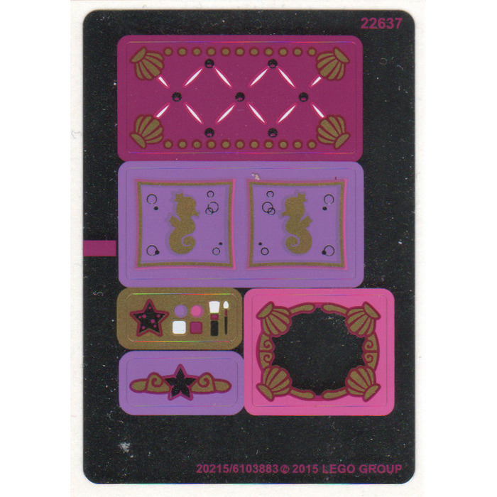 LEGO Sticker Sheet 2 for Set 41063 (20215)