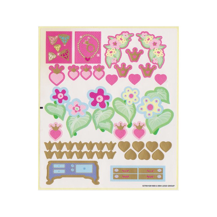 LEGO Sticker Sheet for Set 4820 (52769)