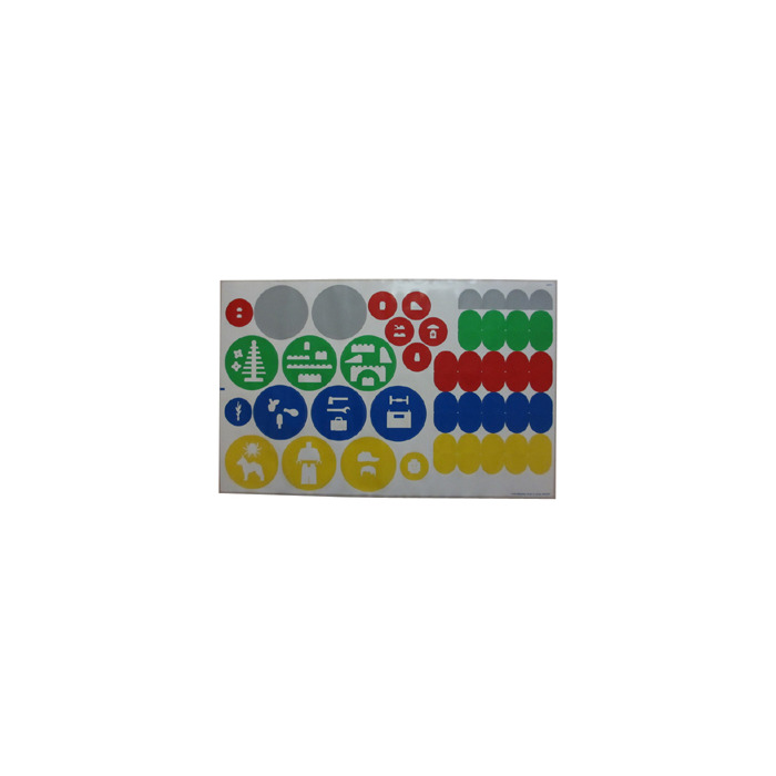 LEGO Sticker Sheet for Set 45100 (13101)