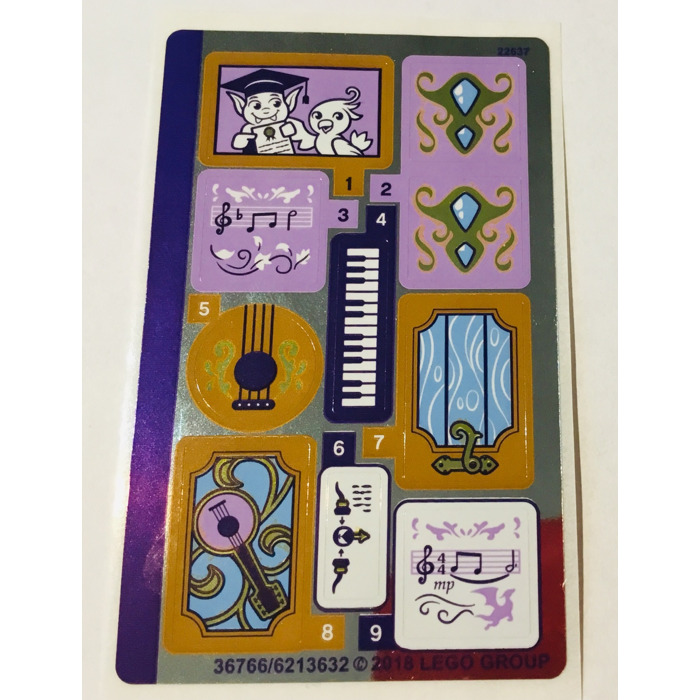 LEGO Sticker Sheet for Set 41193 (36766)