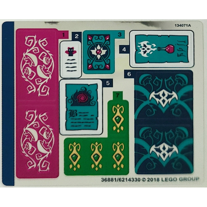 LEGO Sticker Sheet for Set 41194 (36881)