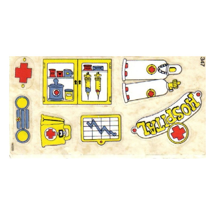LEGO Sticker Sheet for Set 137-1 / 347-3