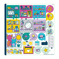 LEGO Sticker Sheet for Set 41450 (72760)