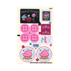 LEGO Sticker Sheet for Set 41119 (25231 / 25232)
