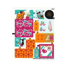 LEGO Sticker Sheet for Set 41135 (25481 / 25486)