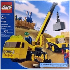 LEGO Outrigger Construction Crane Set 4668