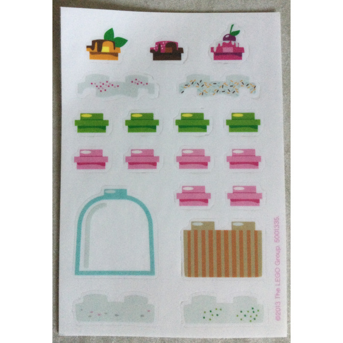 LEGO Sticker Sheet for Set 6043173