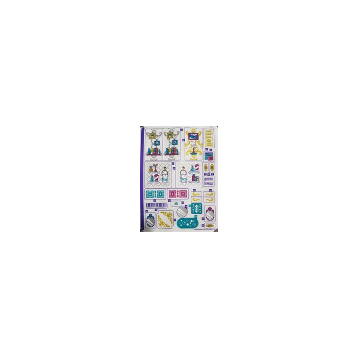 LEGO Sticker Sheet for Set 41684 (77538)