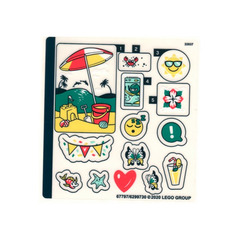 LEGO Sticker Sheet for Set 41412 (67797)