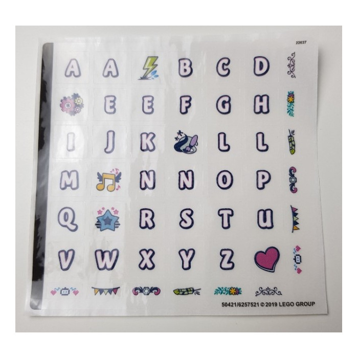 LEGO Sticker Sheet for Gear 40360 (50421)