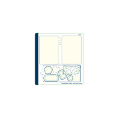 LEGO Sticker Sheet for Set 41663 (72764)