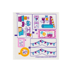 LEGO Sticker Sheet for Set 41132 (27050)