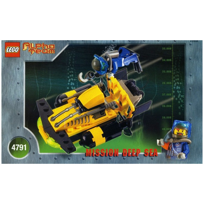 LEGO Alpha Team Sub-Surface Scooter Set 4791