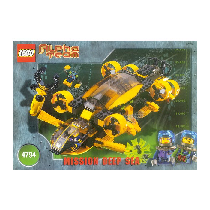 LEGO Alpha Team Command Sub Set 4794