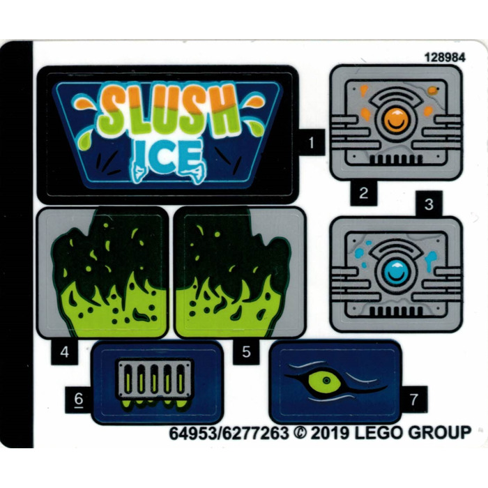 LEGO Sticker Sheet for Set 40336 (64953)