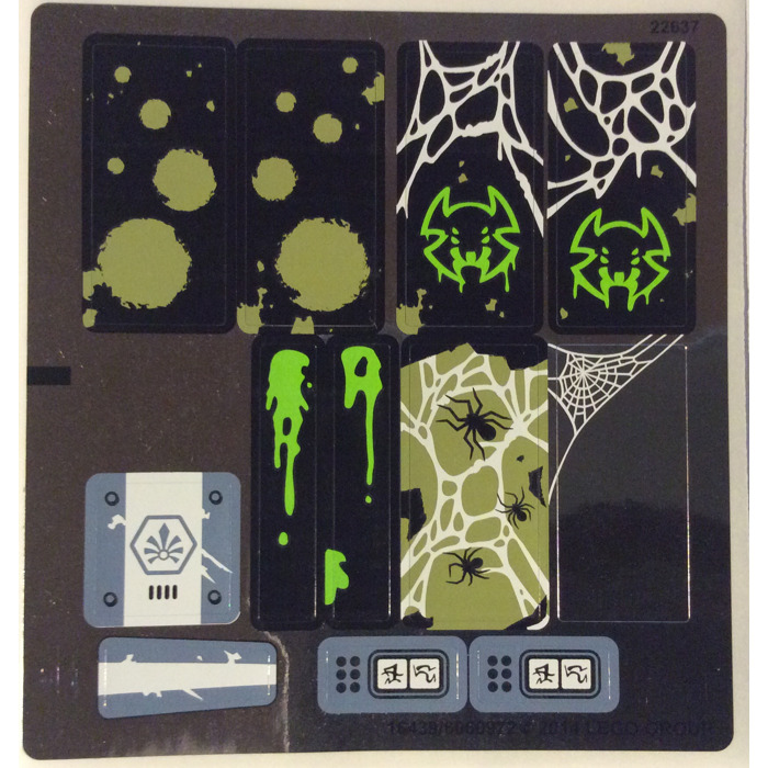 LEGO Sticker Sheet for Set 70133 (16439)