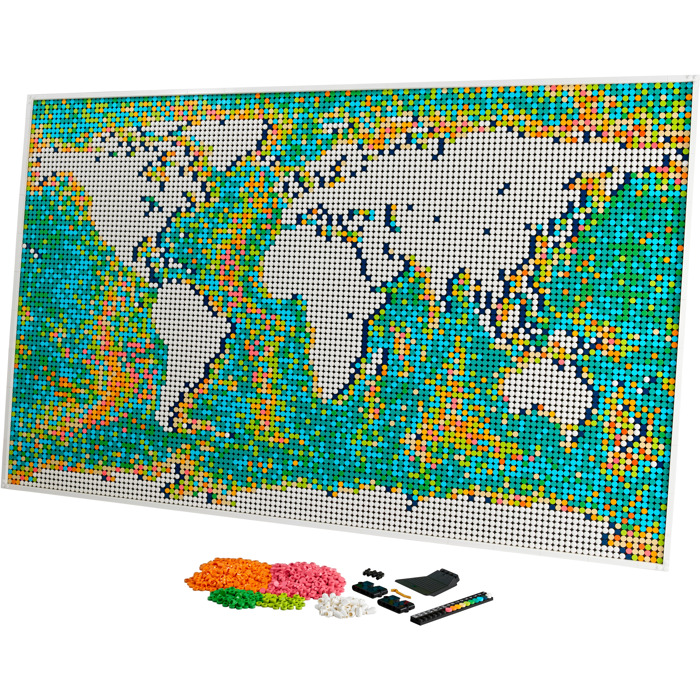 LEGO World Map Set 31203