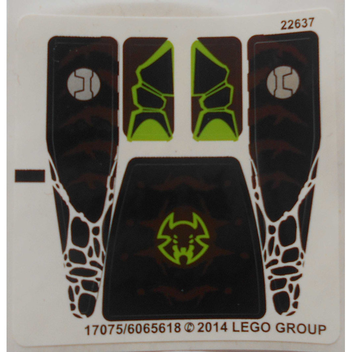 LEGO Sticker Sheet 2 for Set 70134 (17075)