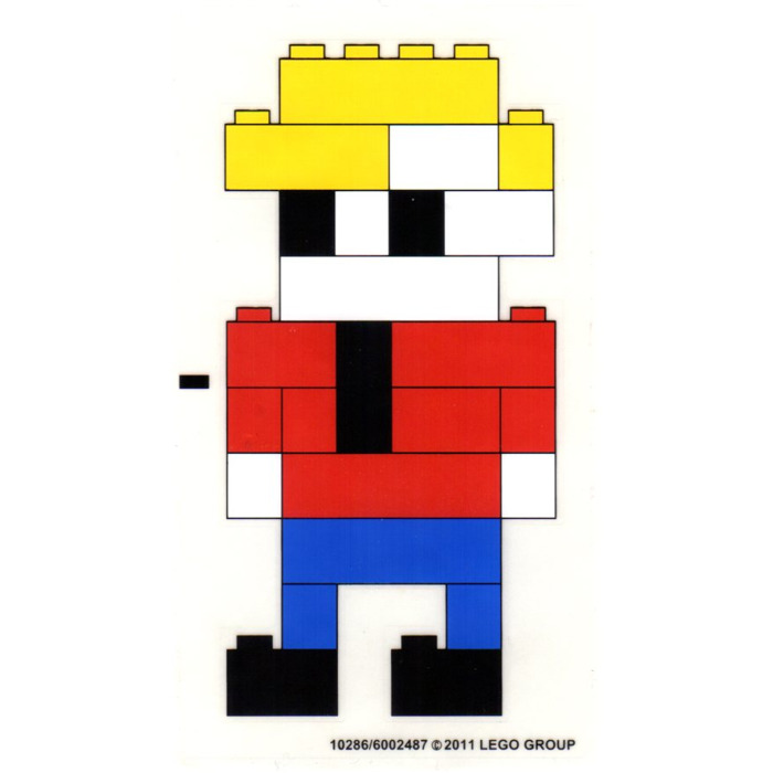 LEGO Sticker Sheet for Set 21200 (10286)
