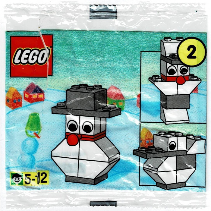 LEGO Advent Calendar Set 2250-1 Subset Day 2 - Snowman