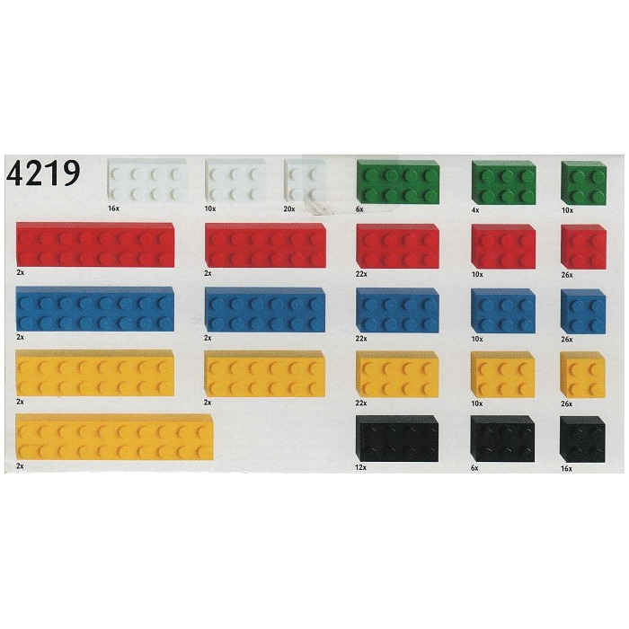 LEGO Basic Building Set, 3+ Set 4219