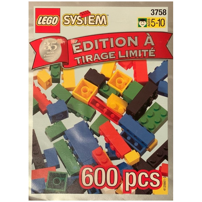 LEGO Anniversary Bucket Set 3758