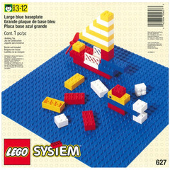 LEGO Building Plate, Blue Set 627
