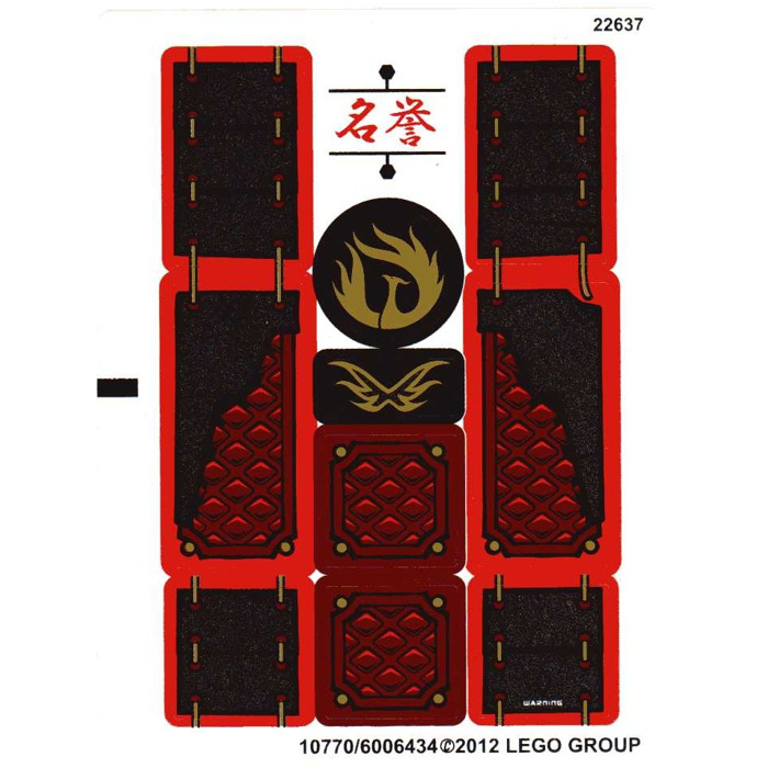 LEGO Sticker Sheet for Set 9448 (10770)