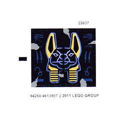 LEGO Sticker Sheet for Set 7327 (94260)